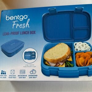 Bentgo Fresh Leakproof Versatile 4 Compartment Lunch Box with Removable Divider